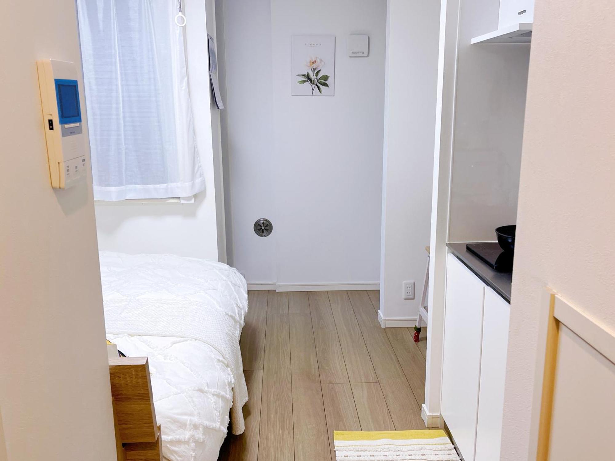 Appartement New Open 一个人旅行 西新宿站步行8分 新宿站徒步17分 Jr山手线新大久保站步行15分 免费wifi