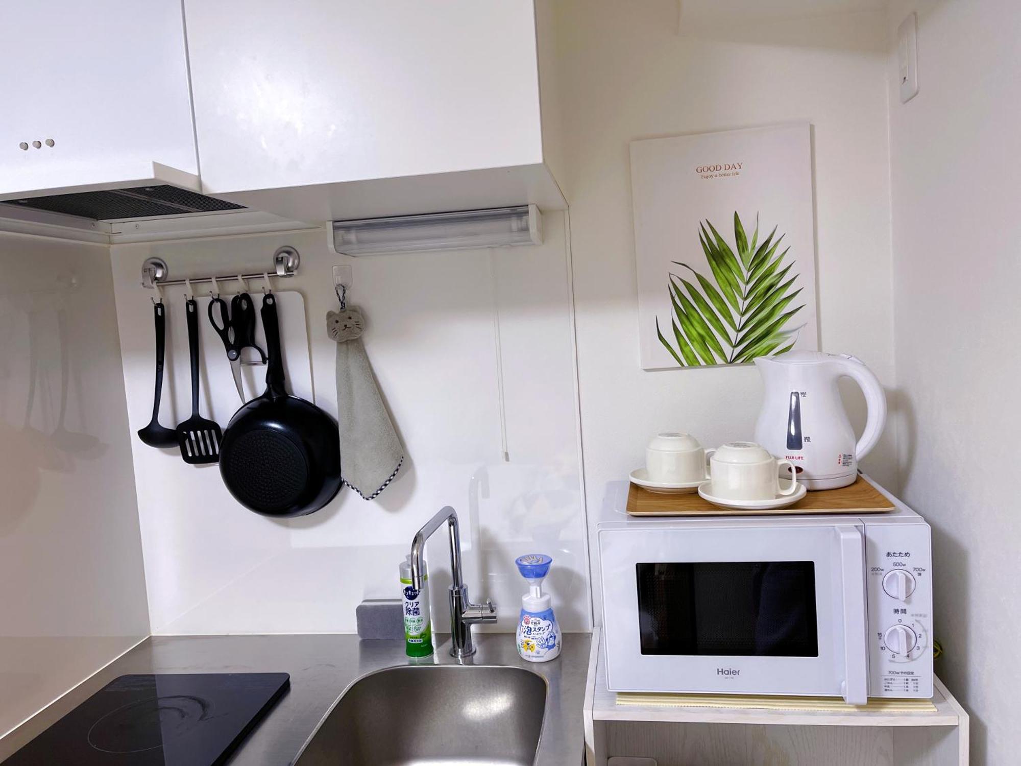 Appartement New Open 一个人旅行 西新宿站步行8分 新宿站徒步17分 Jr山手线新大久保站步行15分 免费wifi